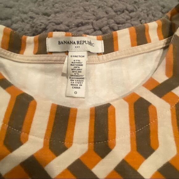 Banana Republic Retro Sleeveless Dress Sz 0 - Picture 5 of 9